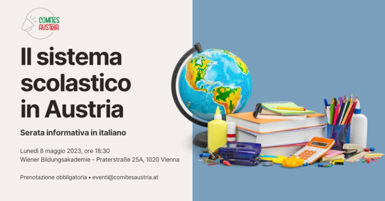 “Il sistema scolastico in Austria” – Serata informativa in italiano