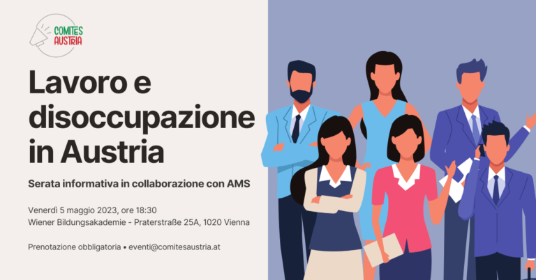 “Lavoro e disoccupazione in Austria” – Serata informativa in collaborazione con AMS