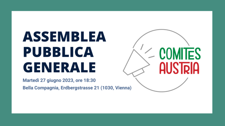 Assemblea Pubblica Generale – 27 giugno 2023