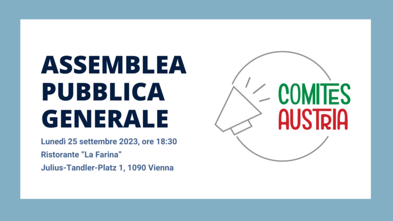 Assemblea Pubblica Generale – 25 settembre 2023