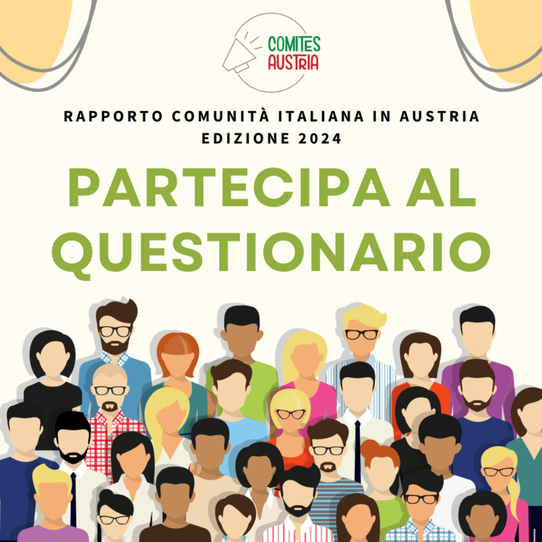 Rapporto Italiani in Austria – Edizione 2024 – Partecipa al questionario!