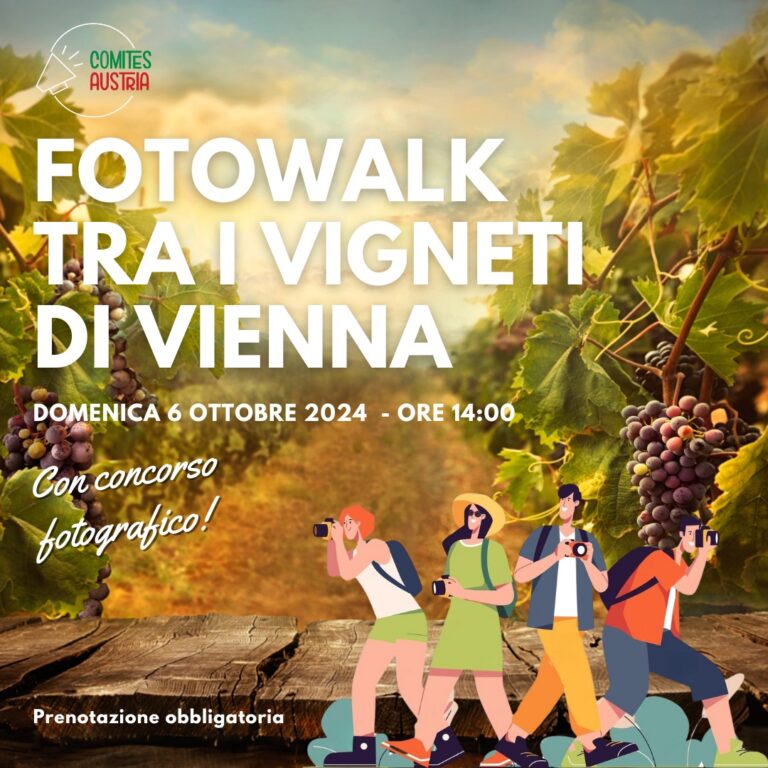 Fotowalk tra i vigneti di Vienna