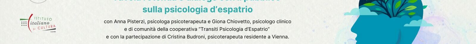 La mia vita altrove – Tavola rotonda e dialogo con il pubblico sulla psicologia d’espatrio