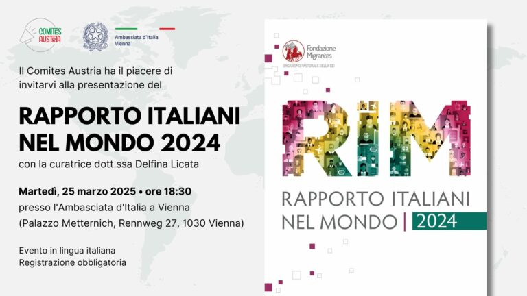 Presentazione “Rapporto Italiani nel Mondo 2024”