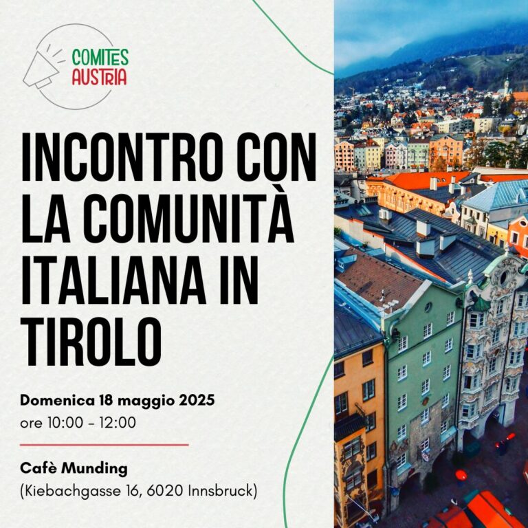 Incontro con la comunità italiana in Tirolo