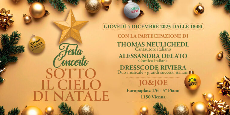 ✨ Festa Concerto | Sotto il cielo di Natale
